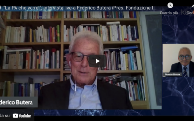 “La PA che vorrei”, intervista al Prof. Federico Butera