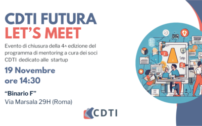 CDTI Futura – Let’s Meet| 19 Novembre ore 14:30